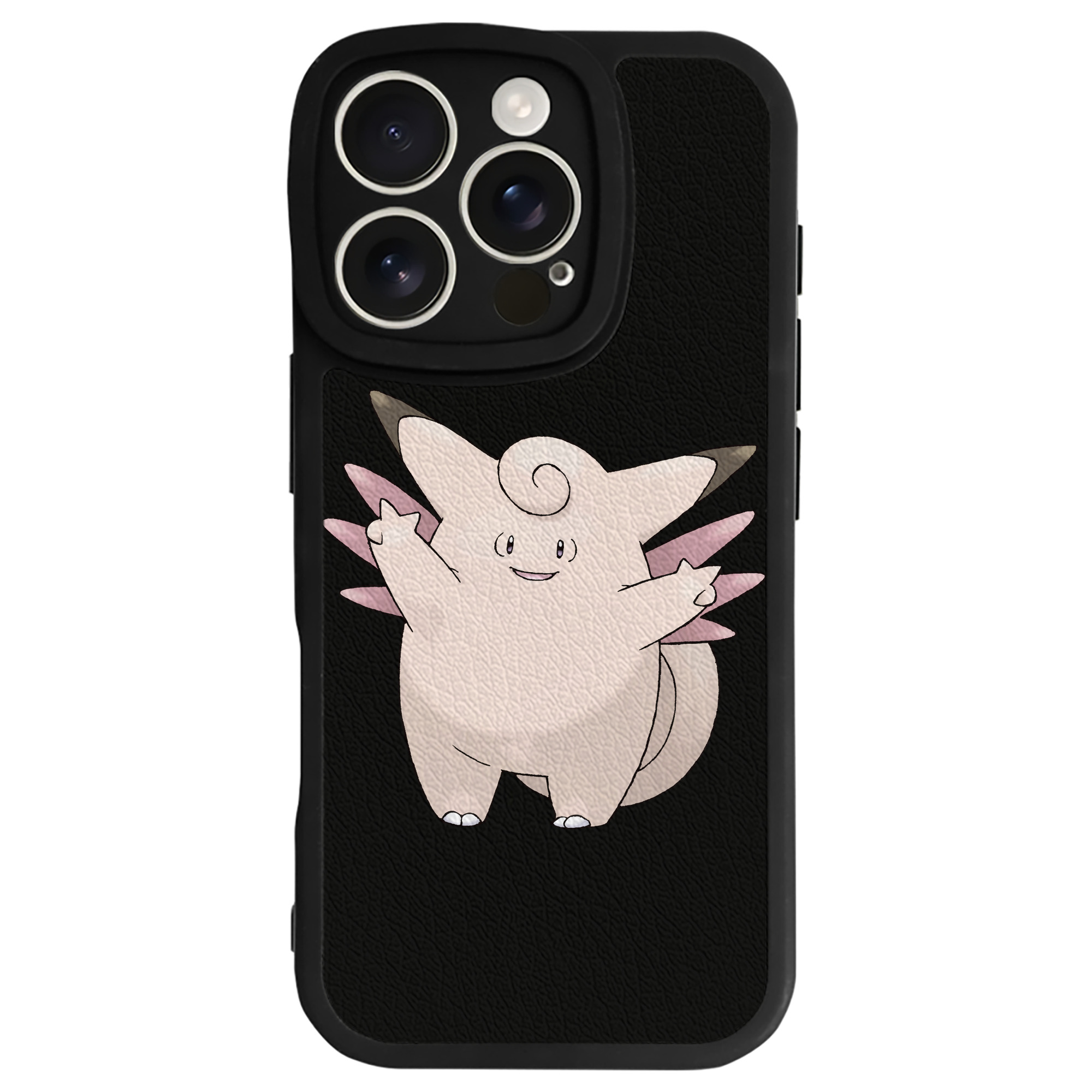 （画像用） ポケットモンスター Pokémon 【iPhone 16シリーズ対応】シリコンスマホケース（レザー調） 材質：シリコン